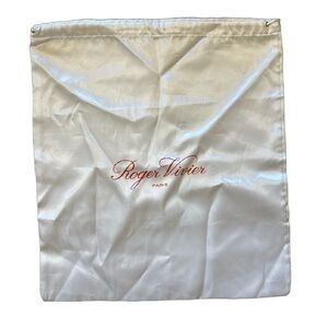 Roger Vivier Paris White Dust Bag